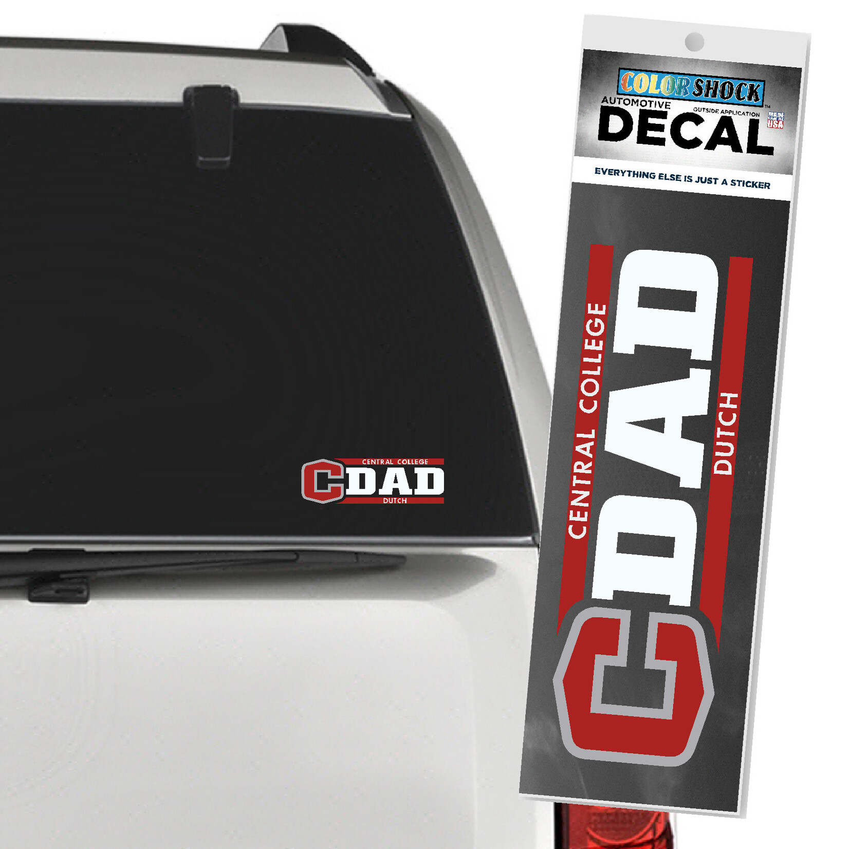 Color Shock Color Shock Decal Dad