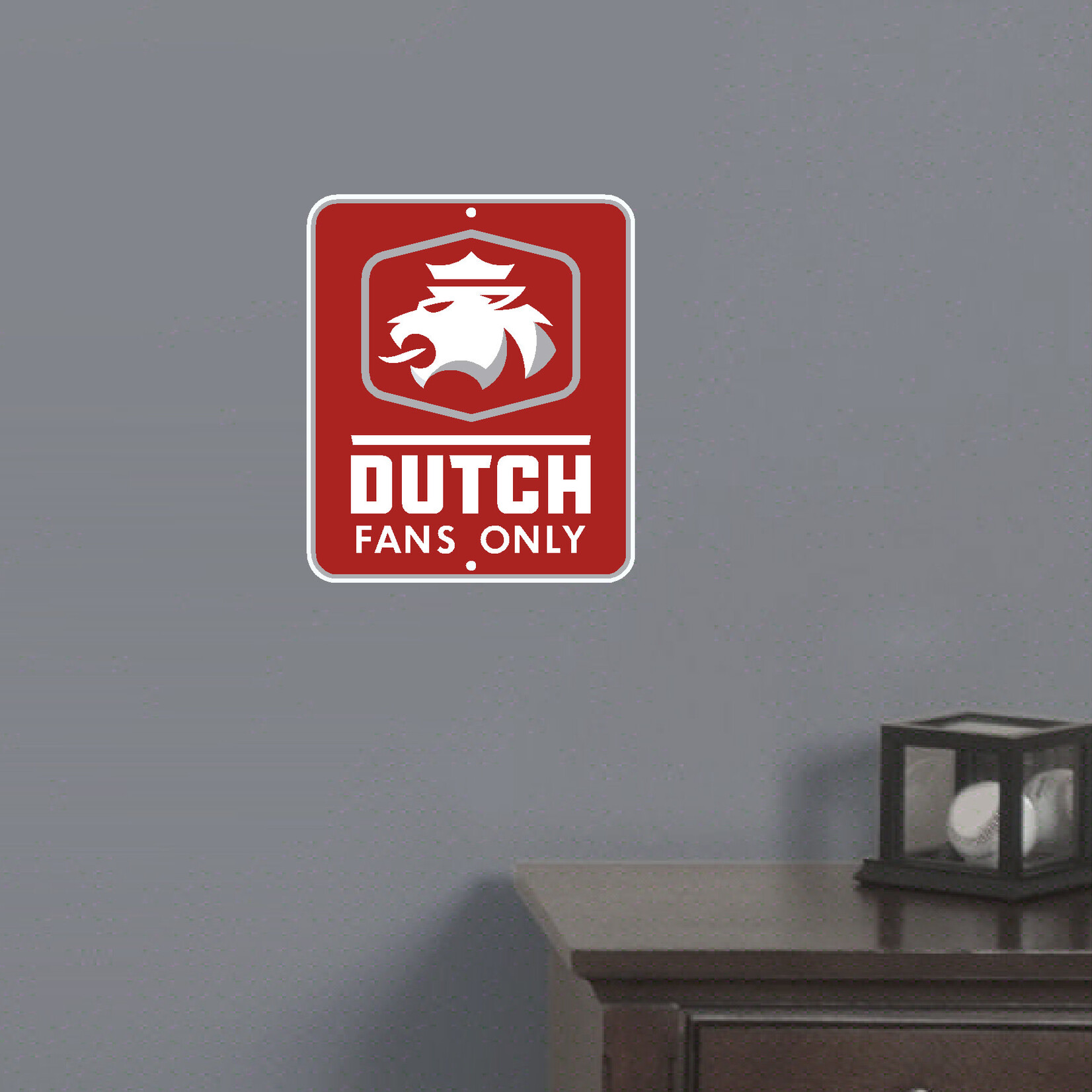 Color Shock Color Shock Dutch Fans Only Wall Hanging