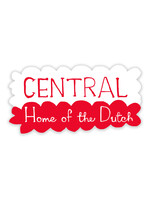 Julia Gash Julia Gash Wood Magnet  Central Home of the Dutch