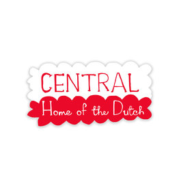 Julia Gash Julia Gash Wood Magnet  Central Home of the Dutch