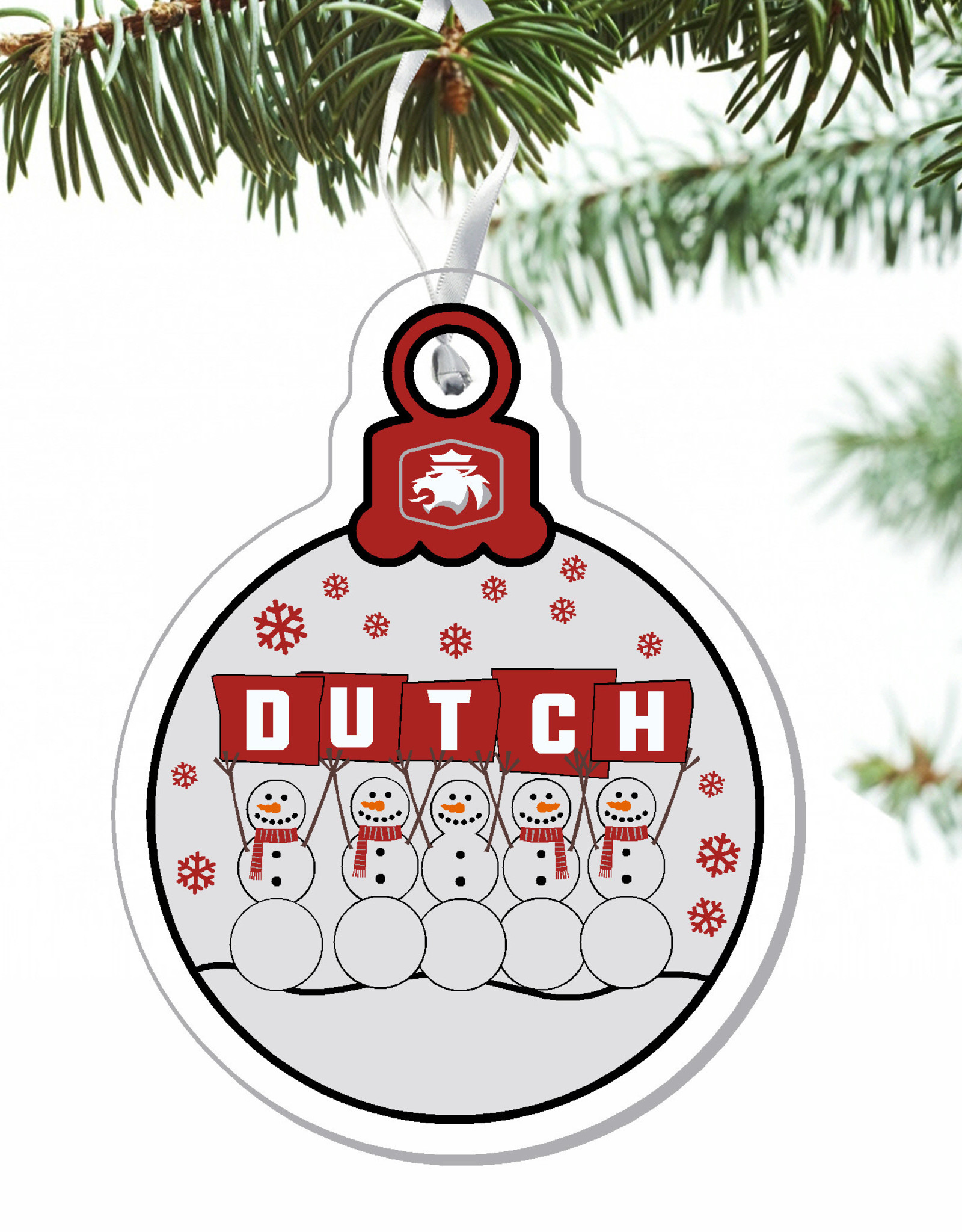 Color Shock Color Shock Ornament Dutch Snowman