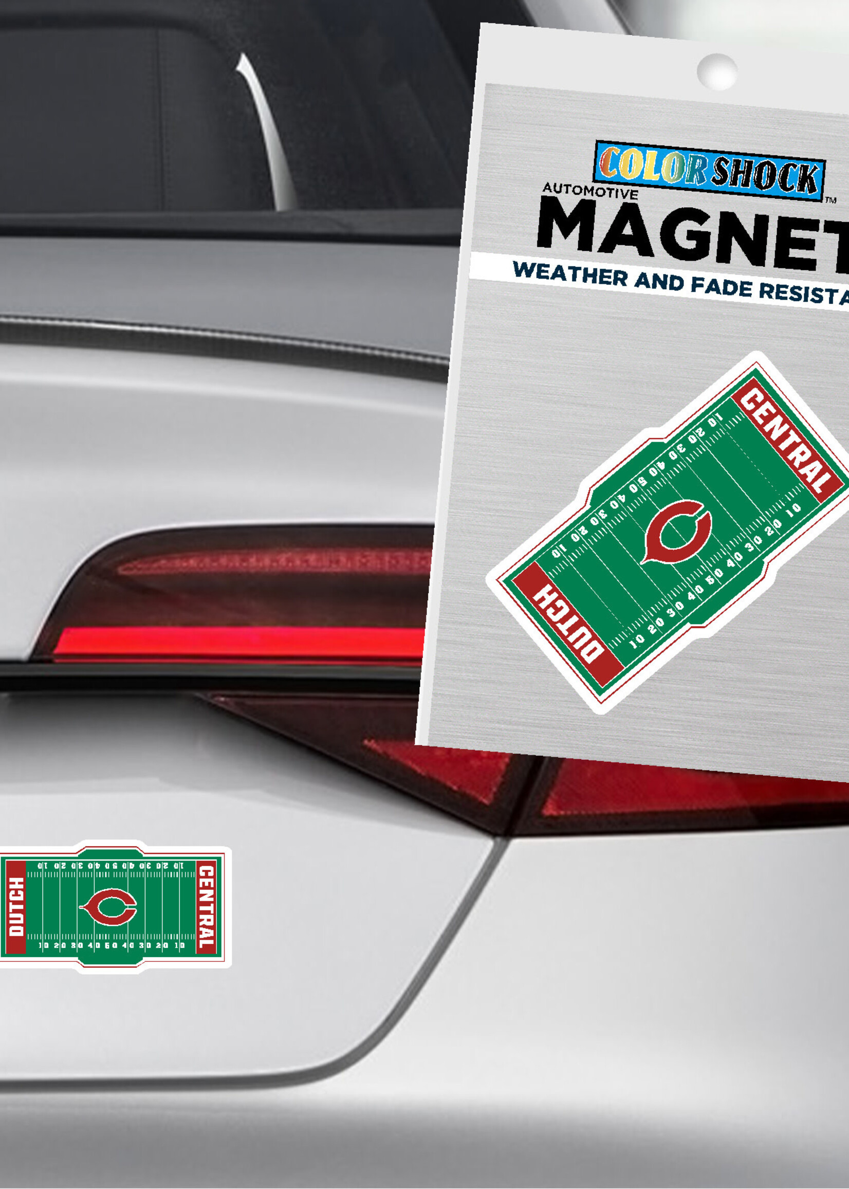 Color Shock Color Shock Magnet Game Day Football Field