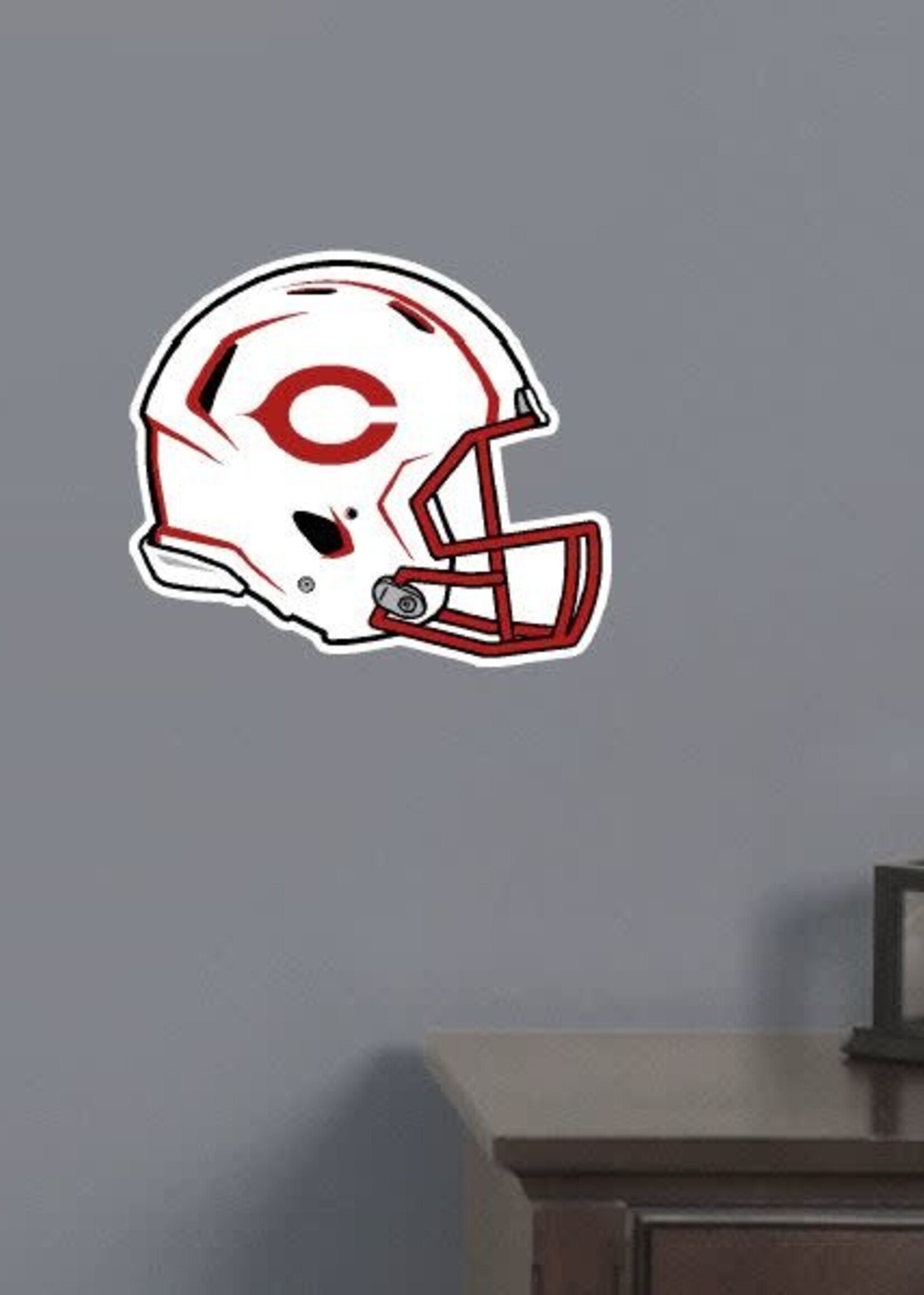 Color Shock Helmet Wall Hanging