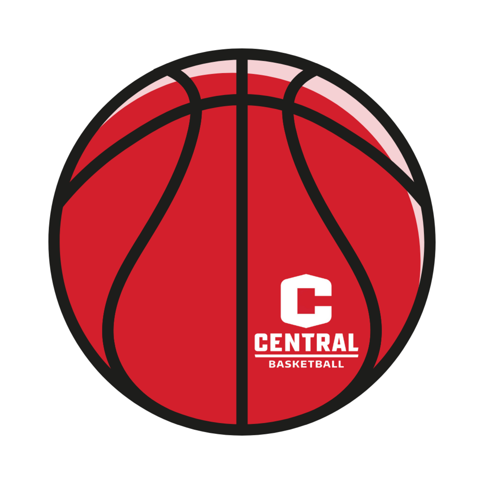 Sticker Mule Sticker Mule 3" Basketball Sticker