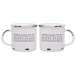 SPIRIT PRODUCTS Spirit Products Happy Place Mug White