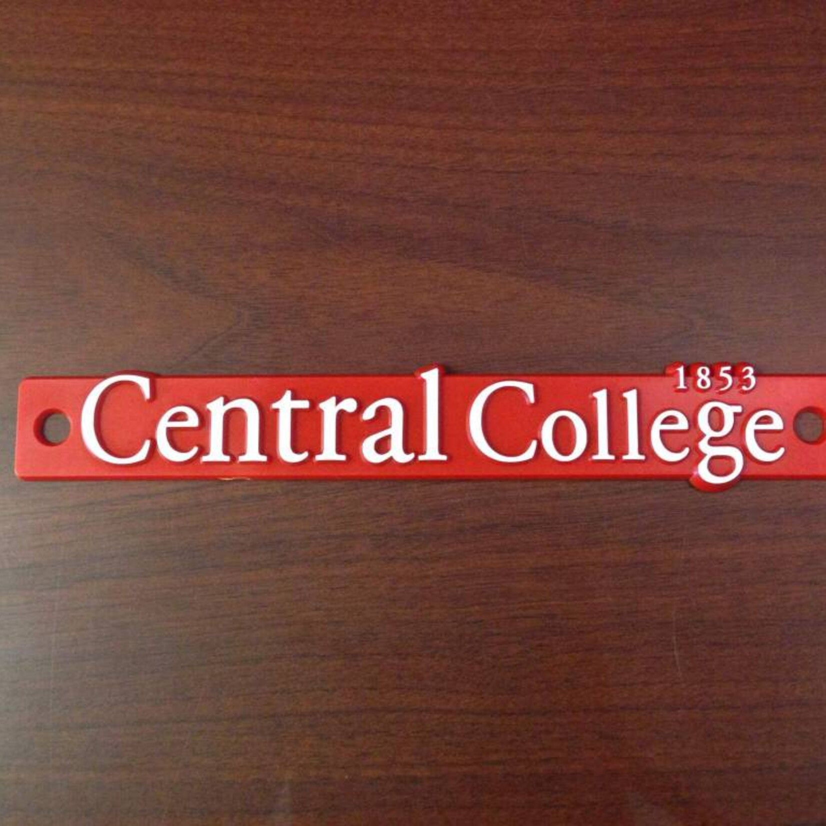 NA License Plate Badges Red