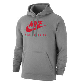 Nike Nike Club Fleece Swoosh Hood Gray