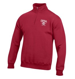 Gear Gear Big Cotton Embroidered 1/4 Zip Red
