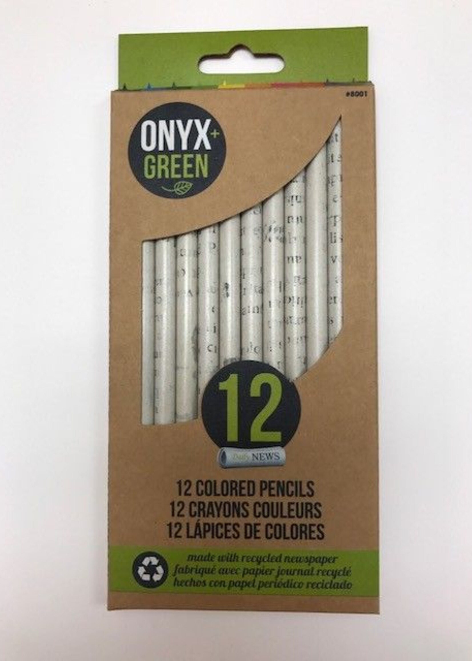 ONXG Onyx Green Pencils Colored