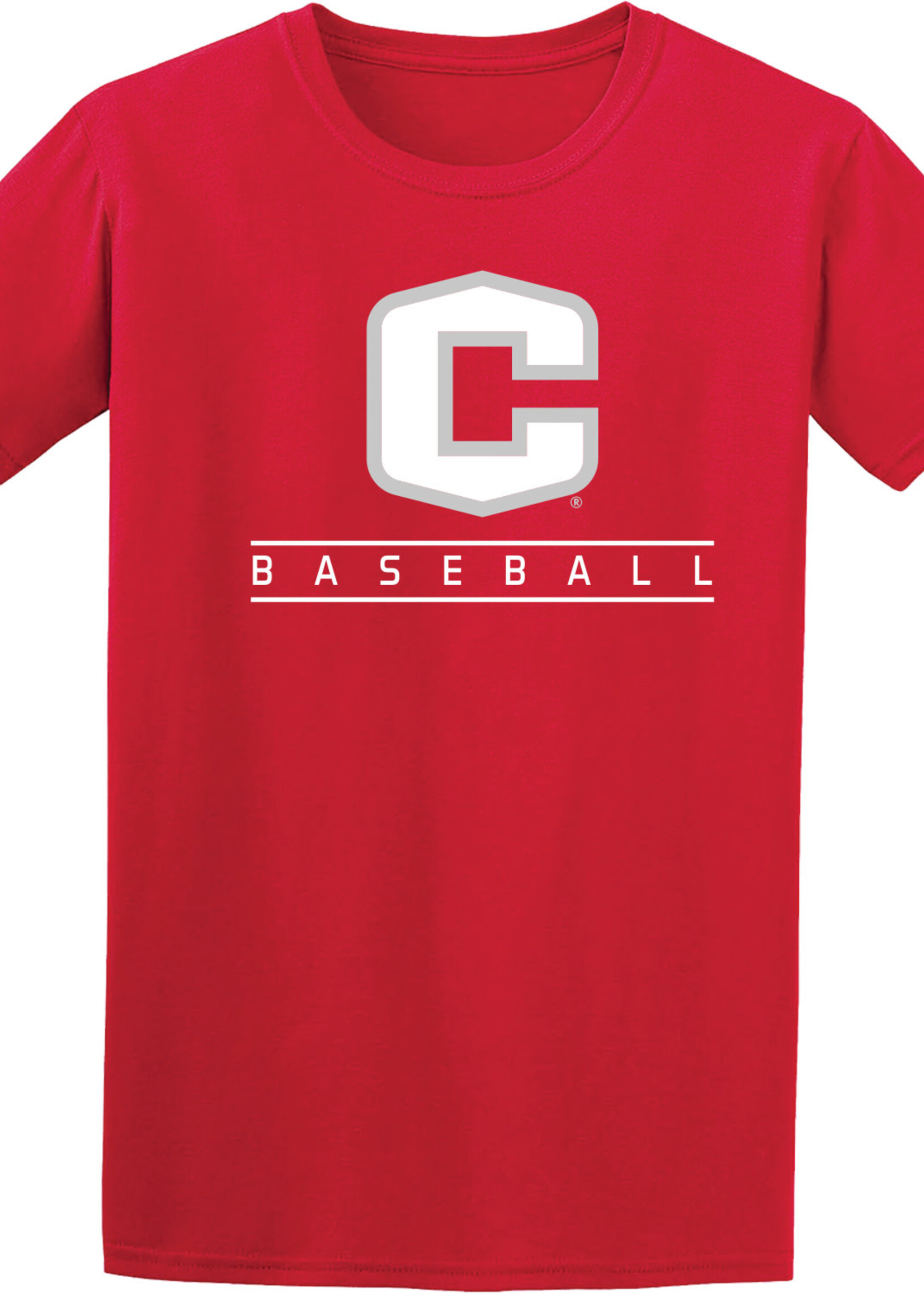 College House College House Sport Tee Baseball Red