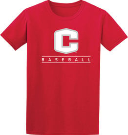 College House College House Sport Tee Baseball Red