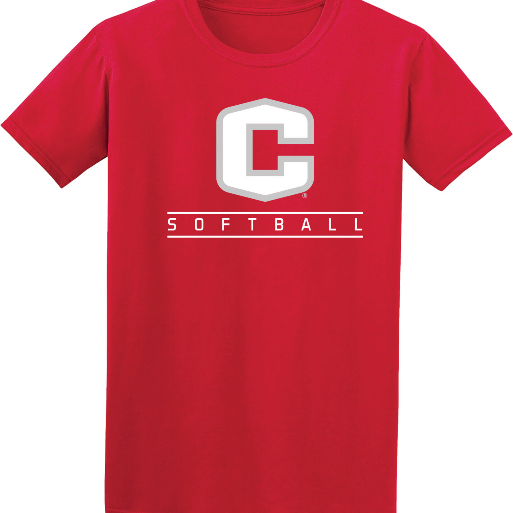College House College House Sport Tee Softball Red