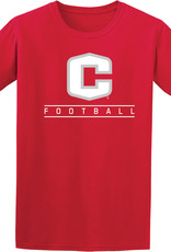 College House College House Football Tee Red