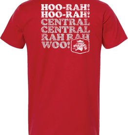 College House College House Hoo-Rah! Tee SS Red