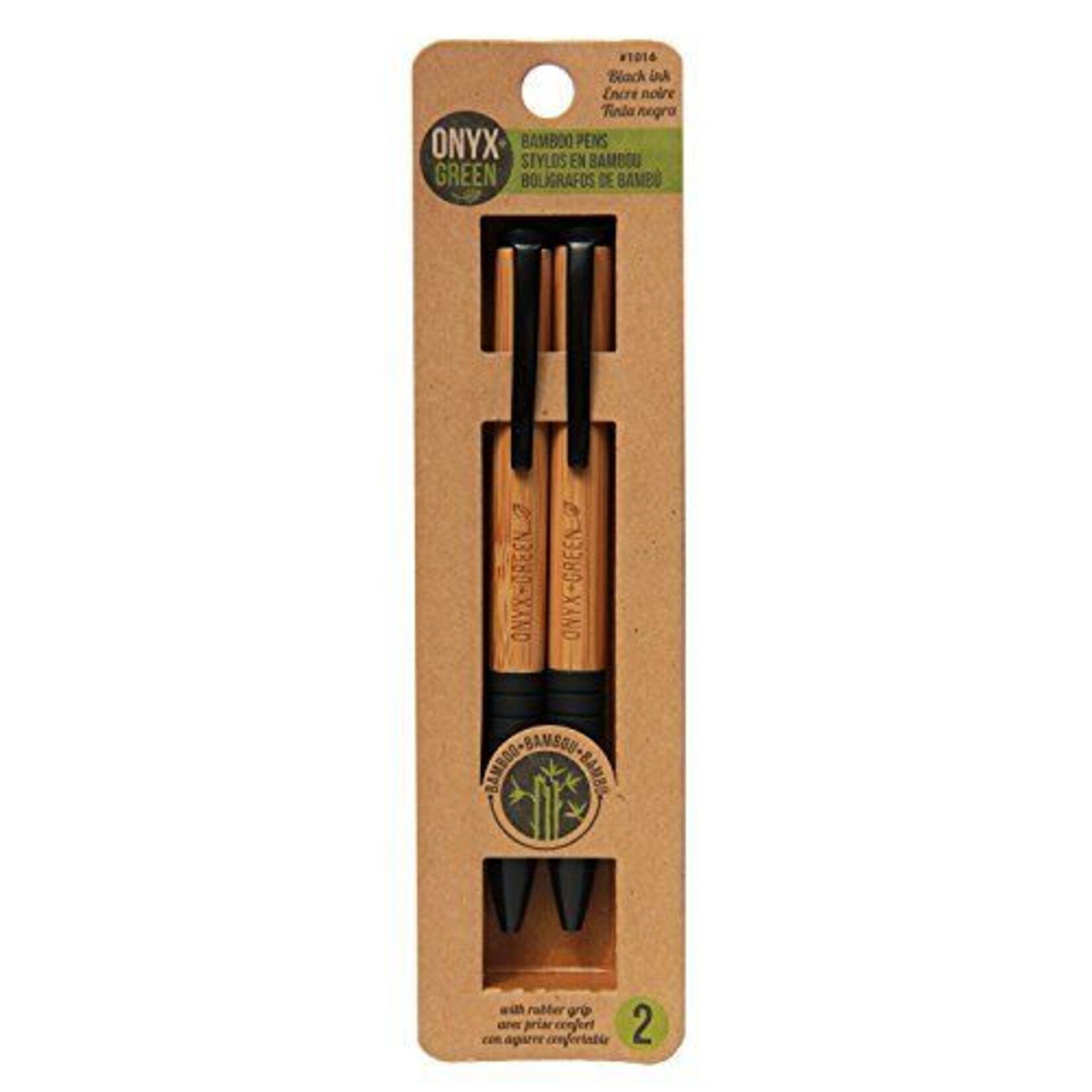 ONXG Onyx Green Pen Set Bamboo