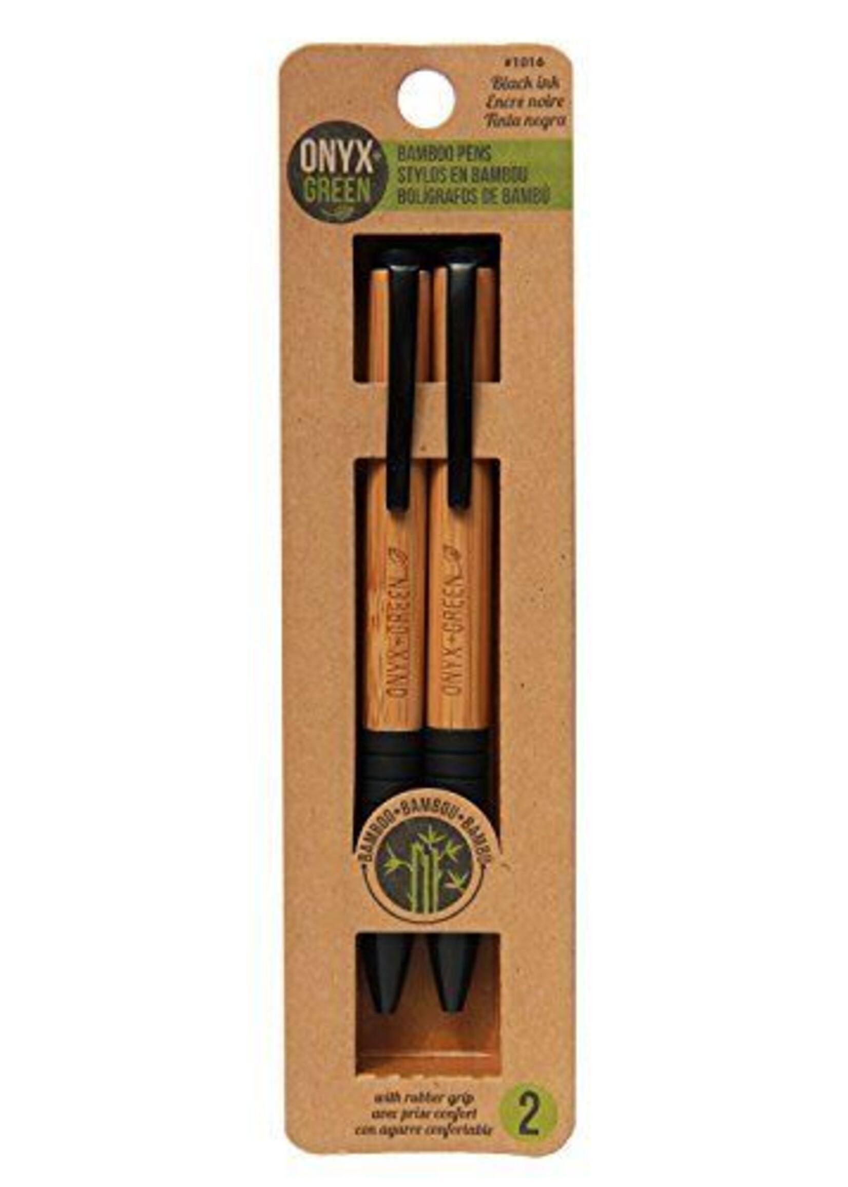 ONXG Onyx Green Pen Set Bamboo