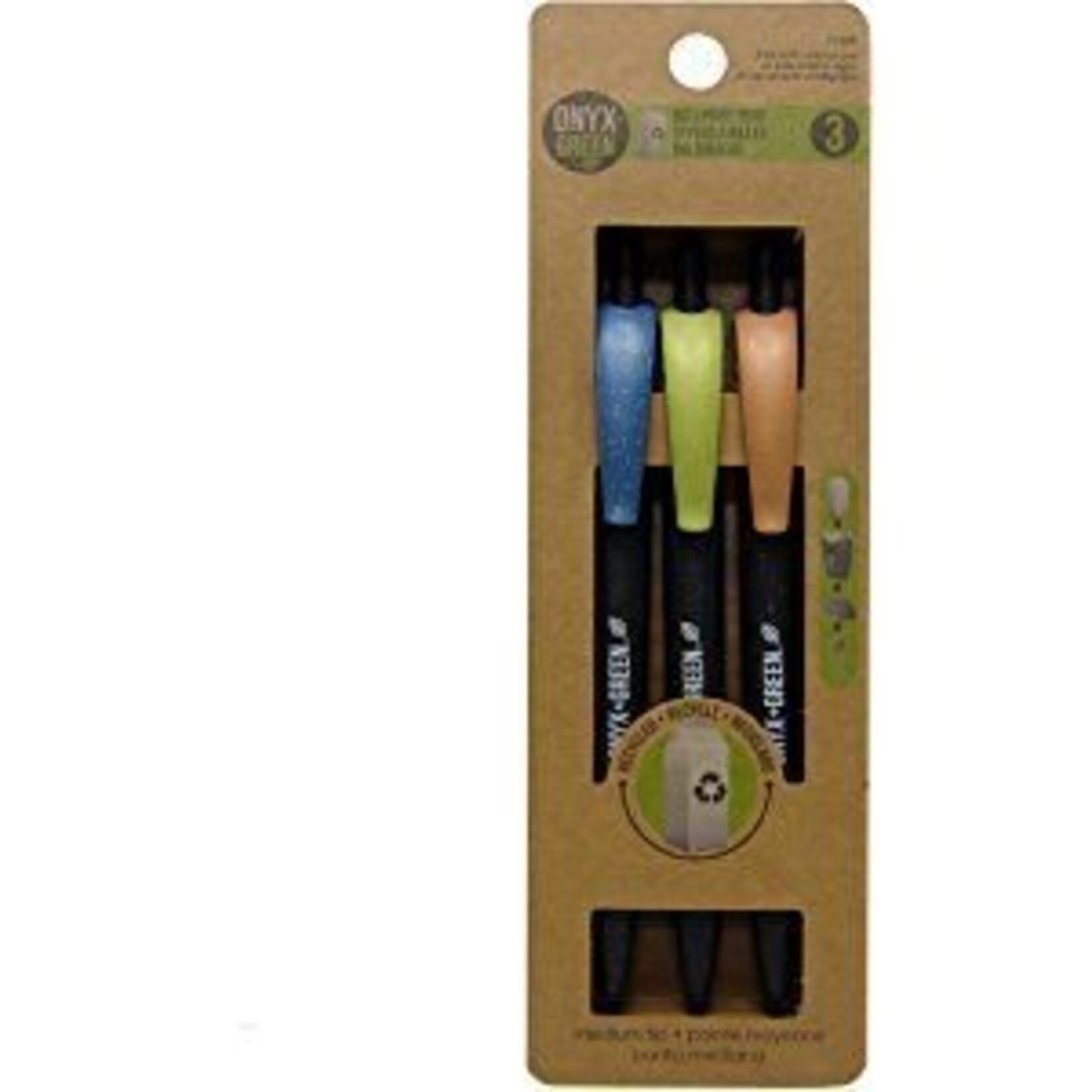 ONXG Onyx Green Pen Retractable Ballpoint (3)