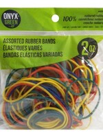 ONXG Onyx Green Rubberbands Assorted