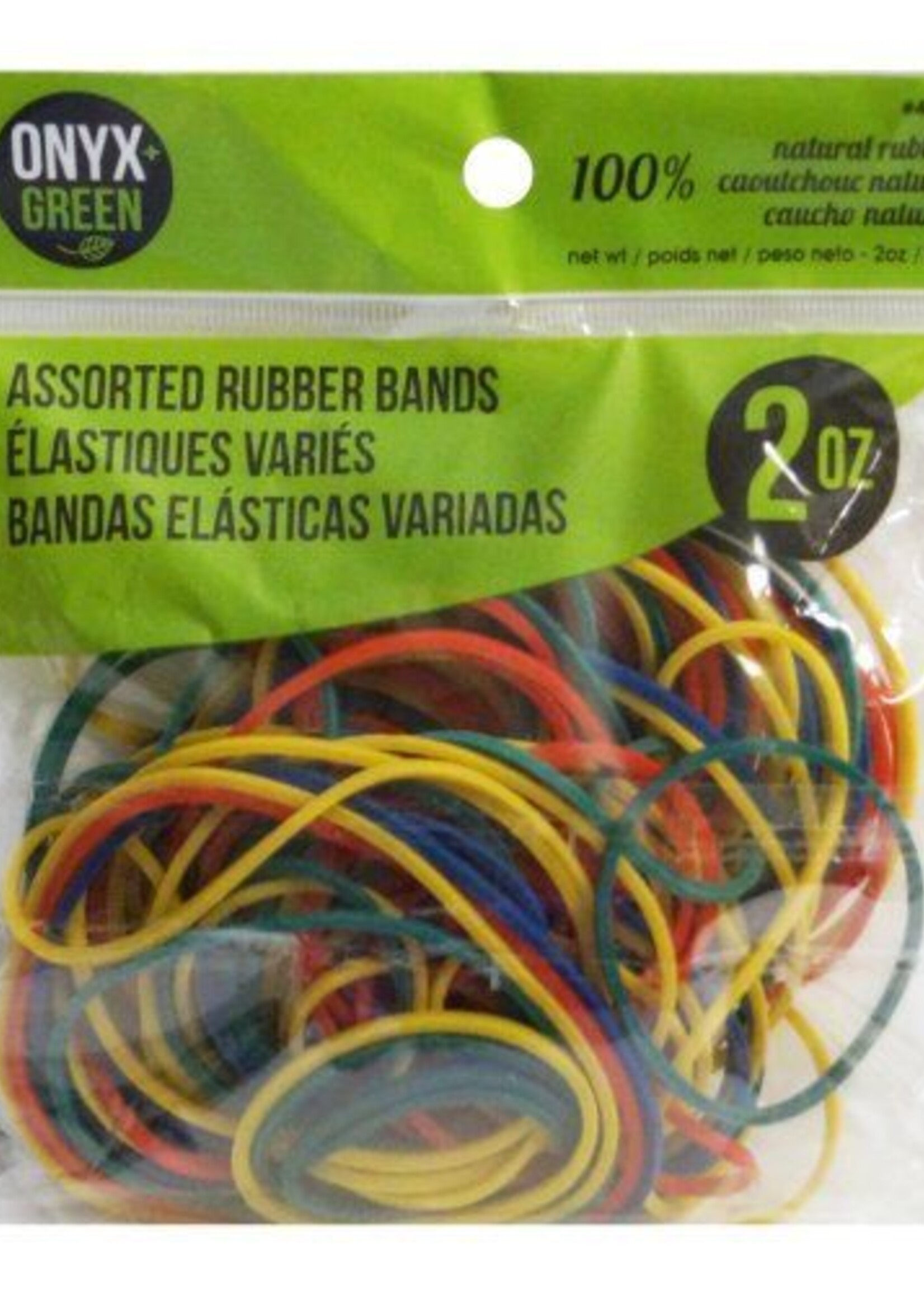 ONXG Onyx Green Rubberbands Assorted
