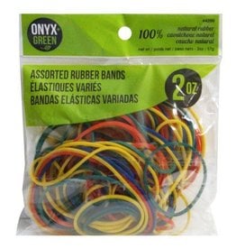 ONXG Onyx Green Rubberbands Assorted