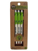 ONXG Onyx Green Corn Pen Set 3