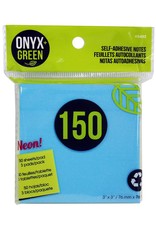 ONXG Onyx Green 3"x3" stick note