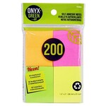 ONXG Onyx Green 1 1/2"x2" sticky note