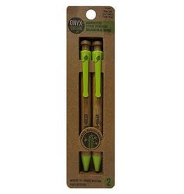 ONXG Onyx Green Pen Bamboo 2pk