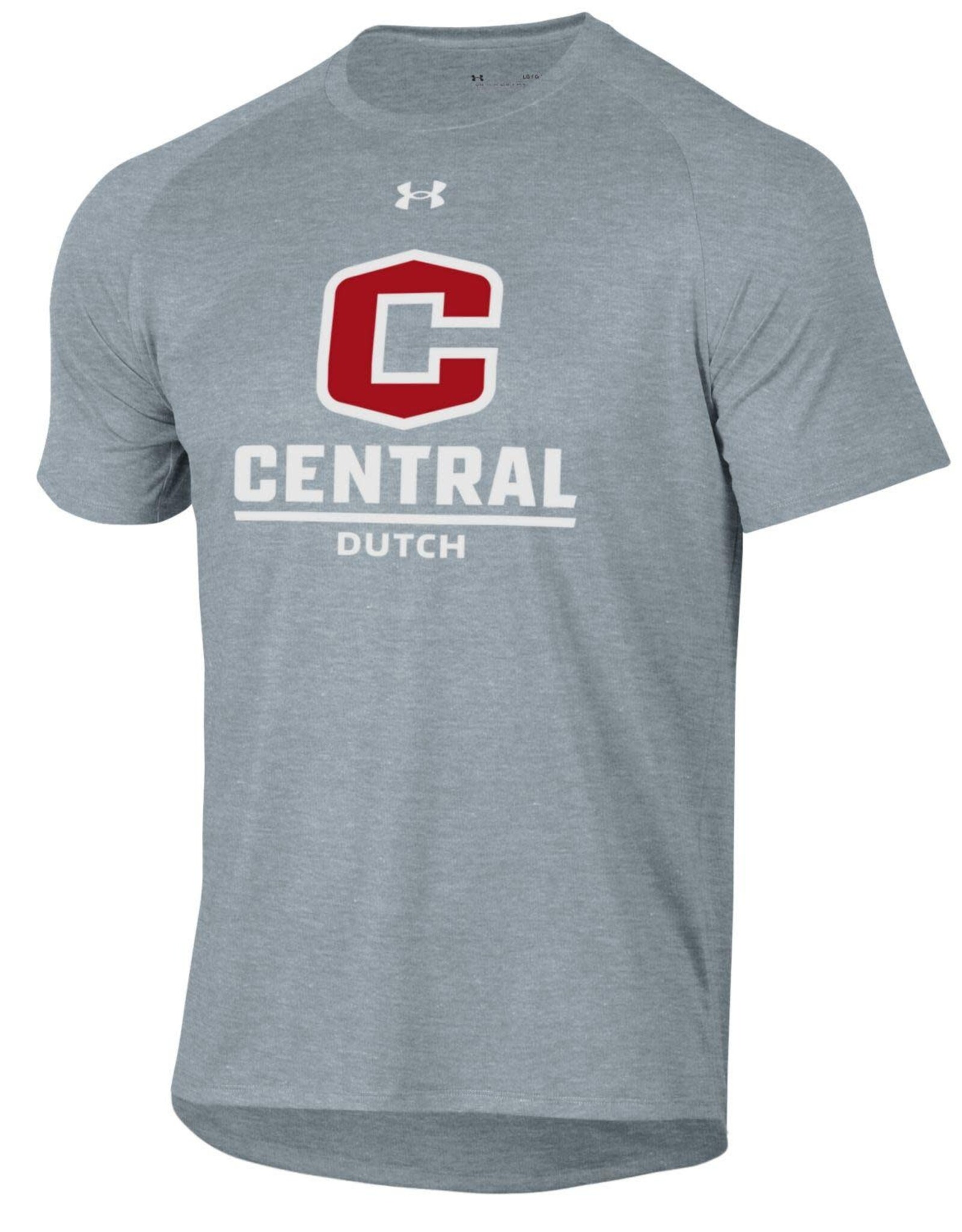 Under Armour UA Tech Tee SS C Logo Gray