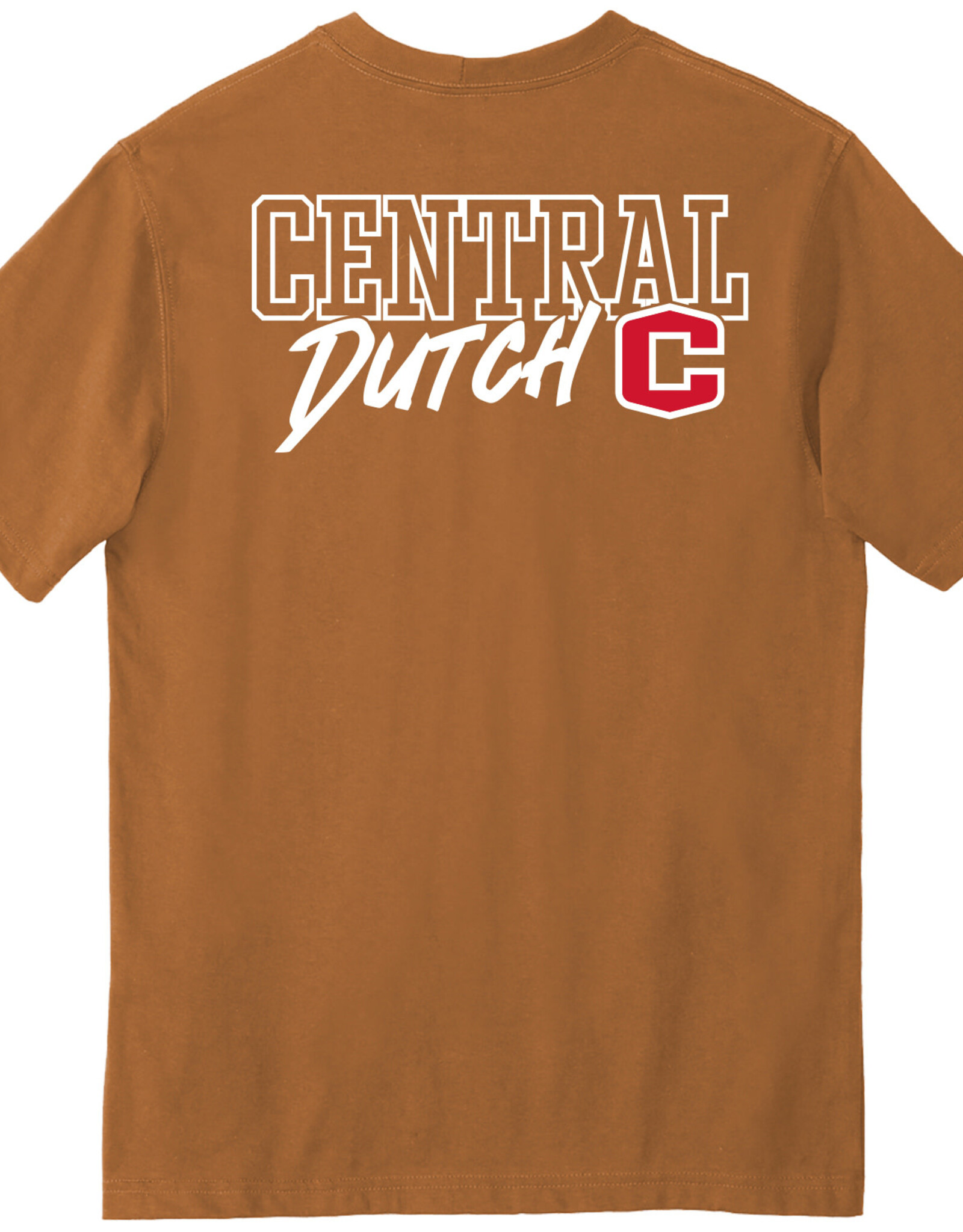 Carhartt College House Tee Central Dutch in Carhartt Brown