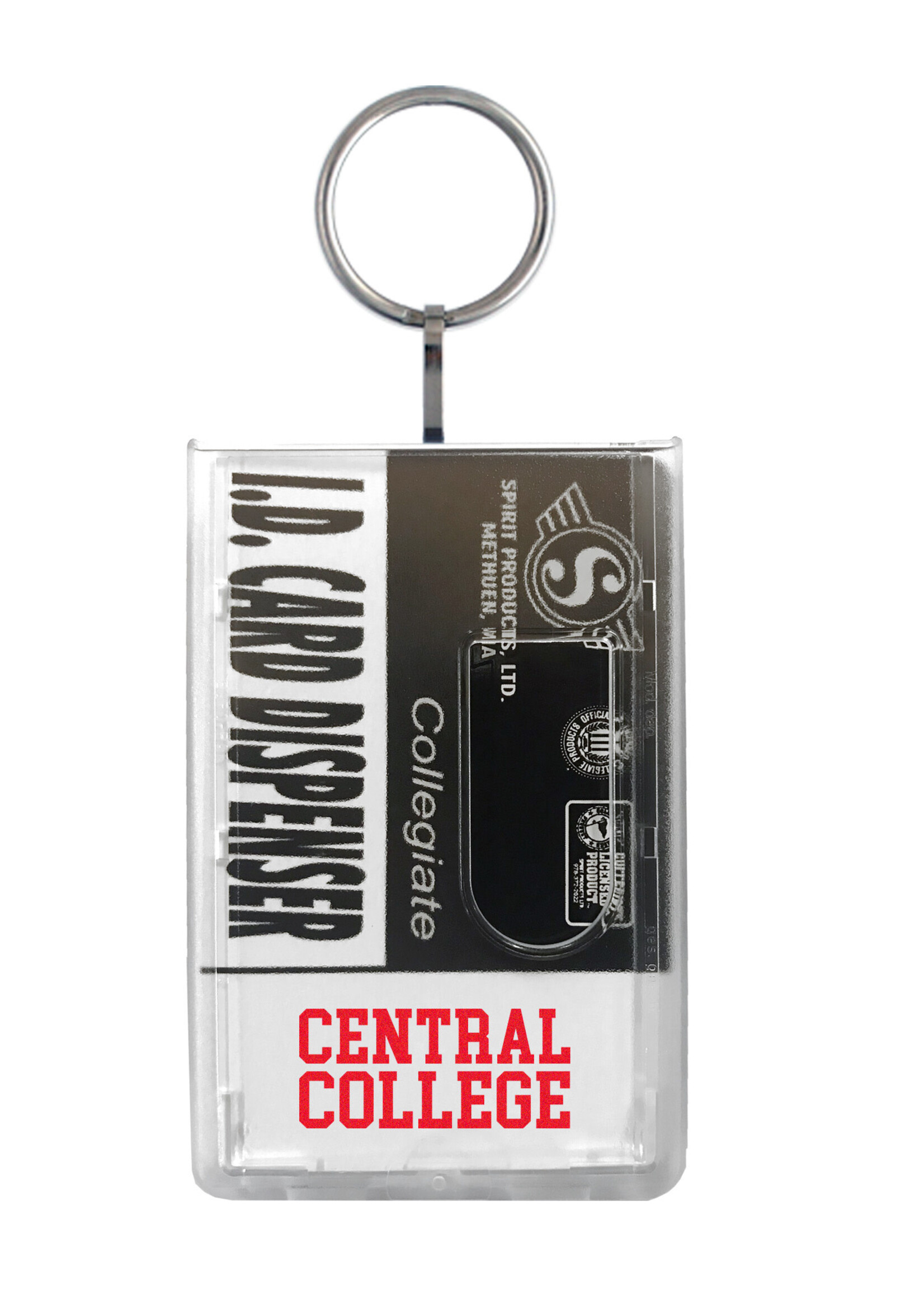 CI SPORT Spirit Thumb Notch ID  Holder with Ring  Clear