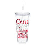 NEIL Julia Gash 20 oz Tumbler with Straw