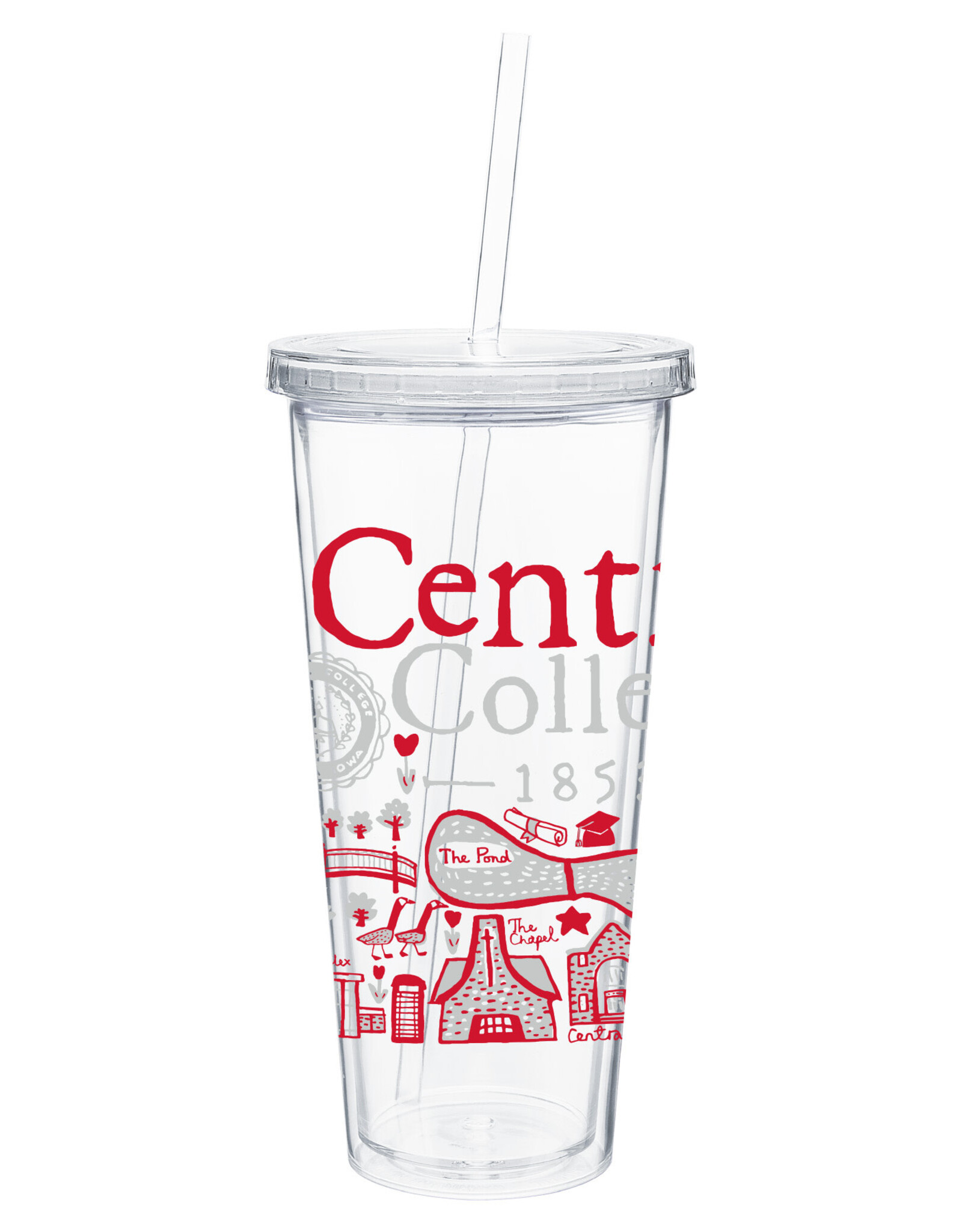 NEIL Julia Gash 20 oz Tumbler with Straw