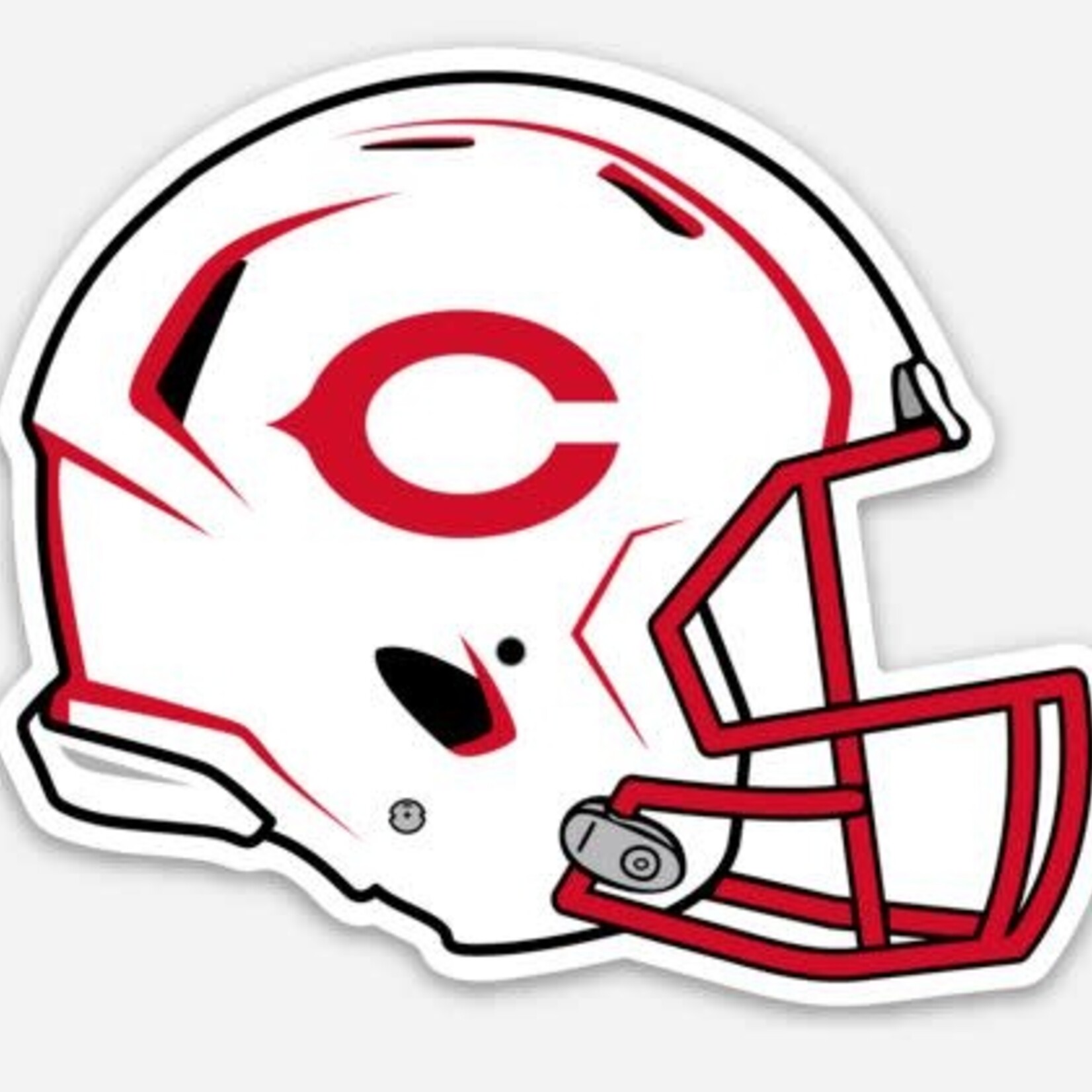 Sticker Mule Sticker Mule Magnet 3"Football Helmet
