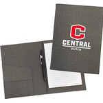 The Fanatic Group The Fanatic Group Padfolio with Notepad Gray