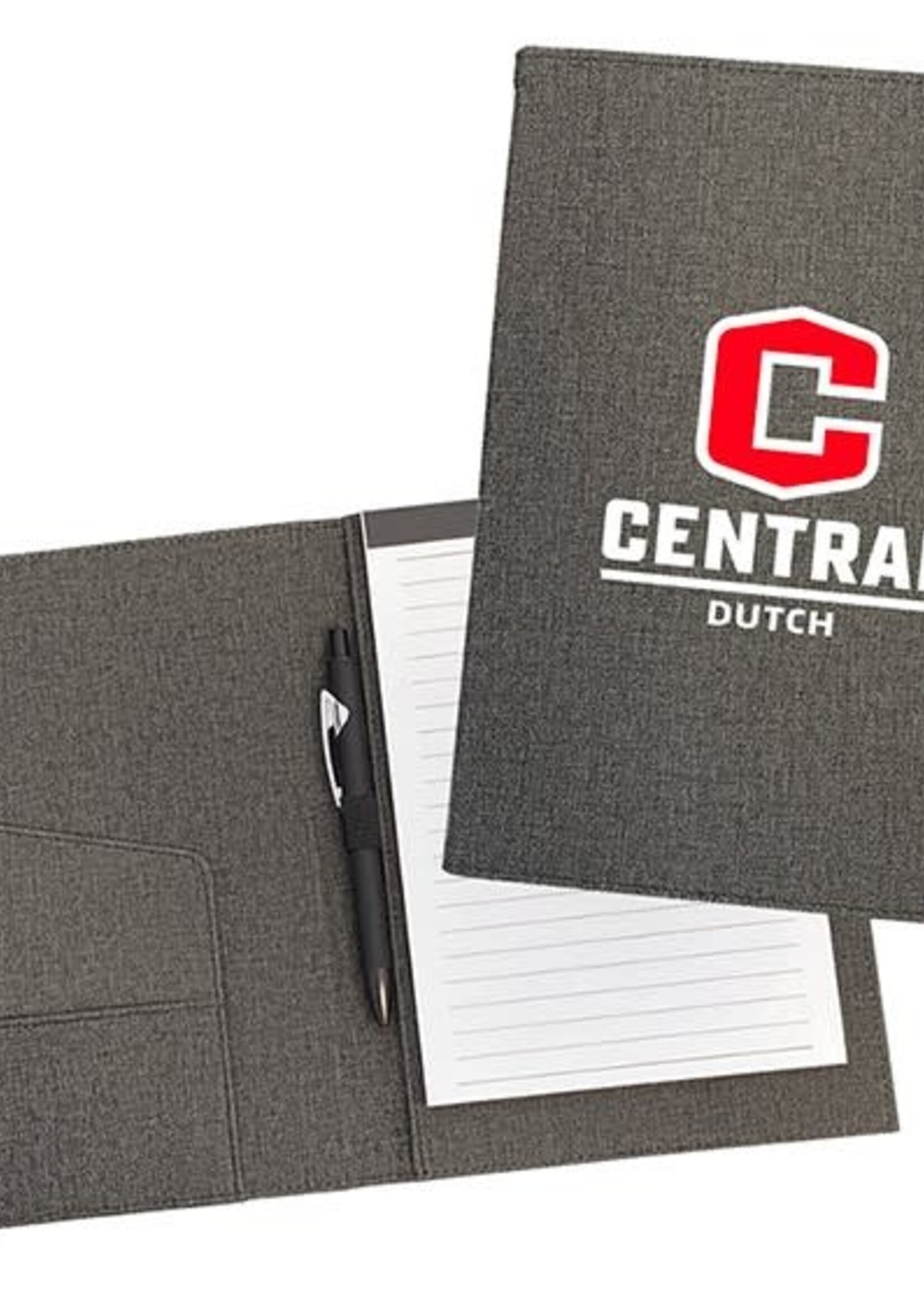 The Fanatic Group The Fanatic Group Padfolio with Notepad Gray