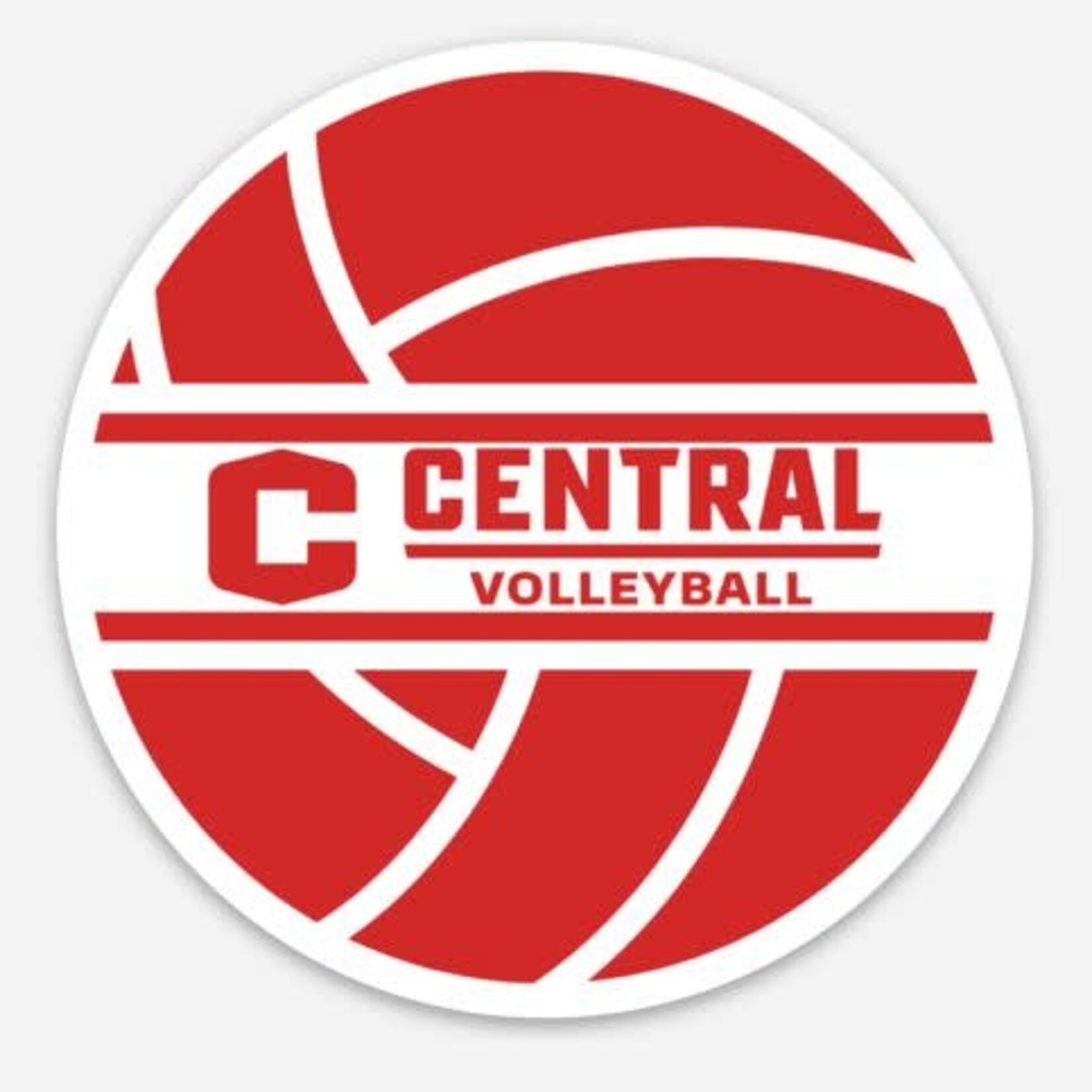 Sticker Mule Sticker Mule 3" Volleyball Sticker