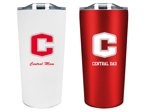 The Fanatic Group 24 oz Water Bottle - Central College Spirit Shoppe