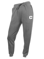 Nike Nike Women's Club Fleece Jogger C Logo Heather Gray