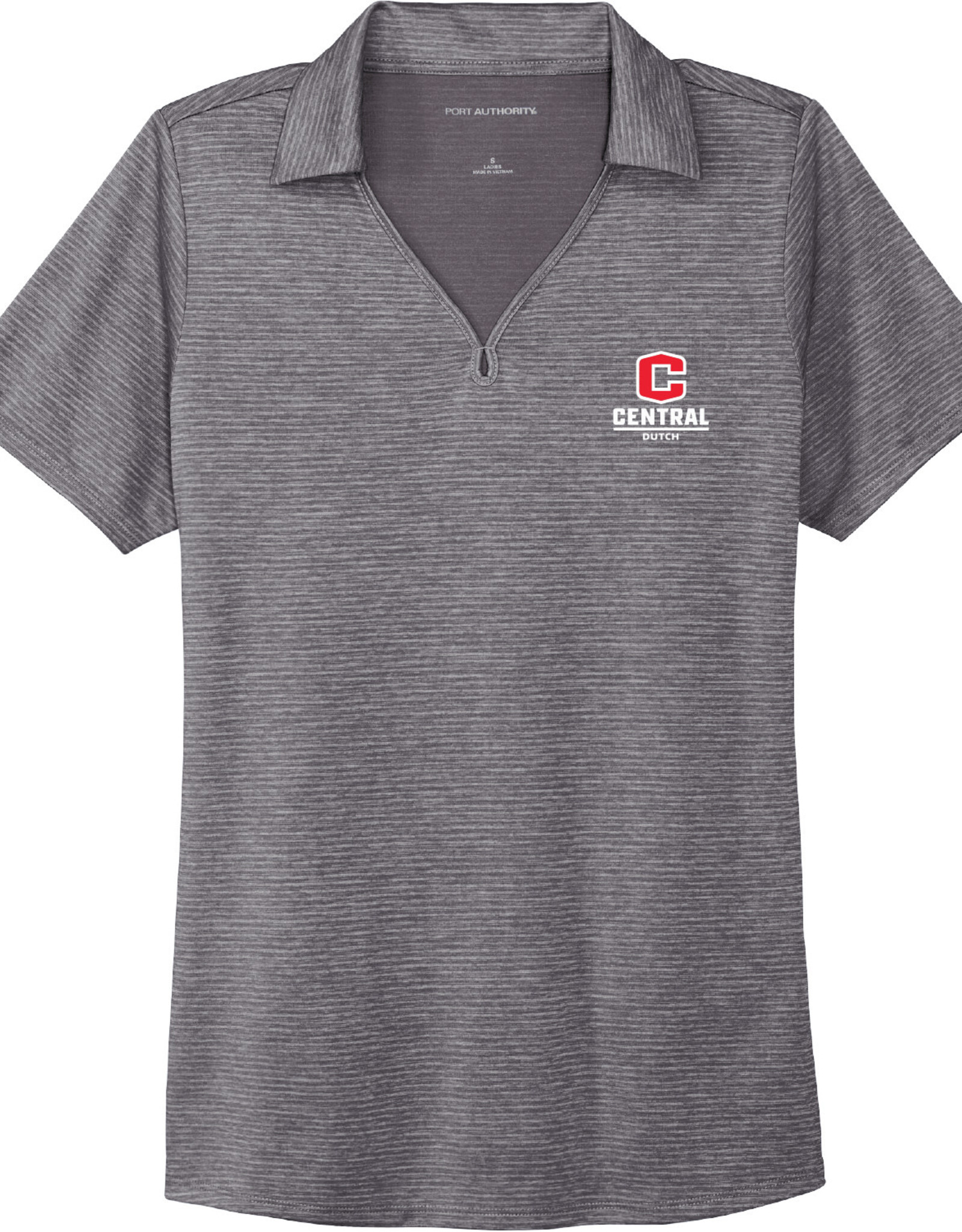 College House College House Women's Polo Shadow Gray