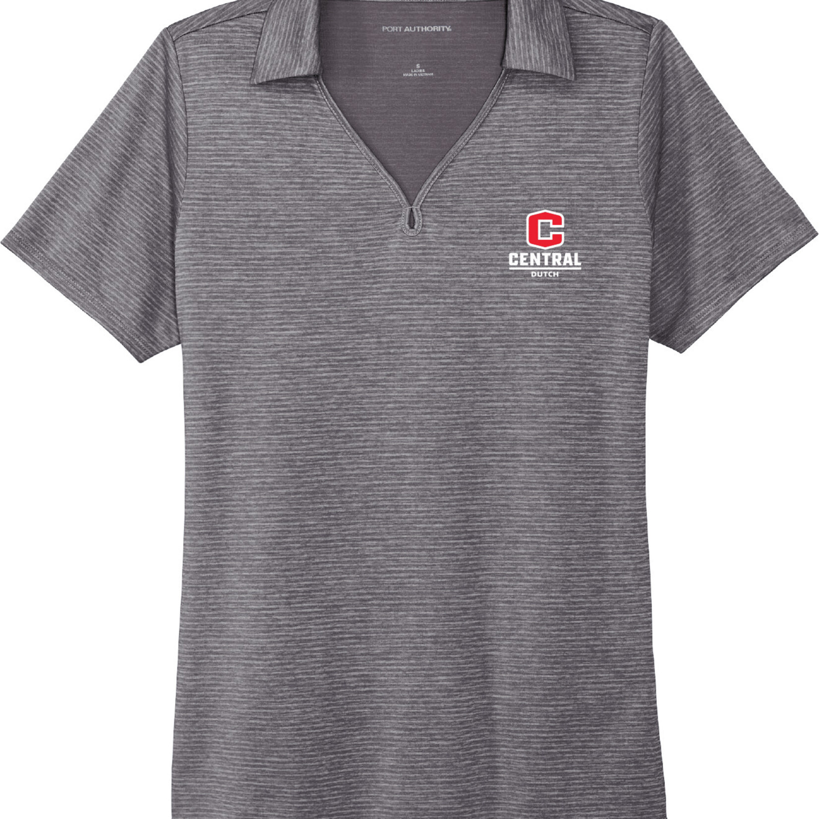 College House College House Women's Polo Shadow Gray