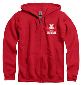 New Agenda New Agenda Full Zip Hood Lion/Dutch Red