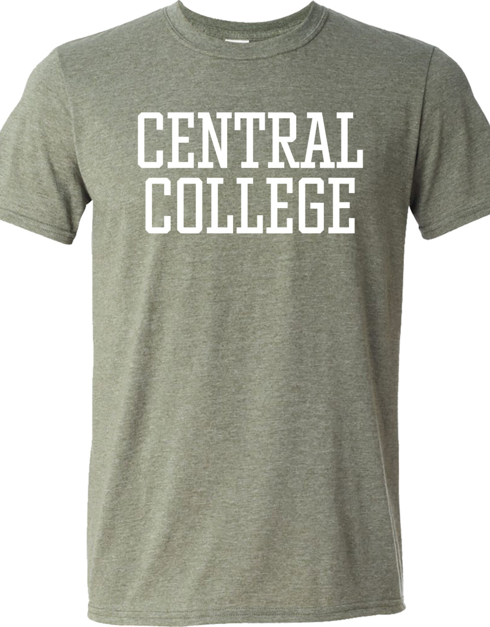 College House College House Tee Asst. Central College Military Green