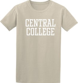 College House College House Tee Asst. Central College Sand