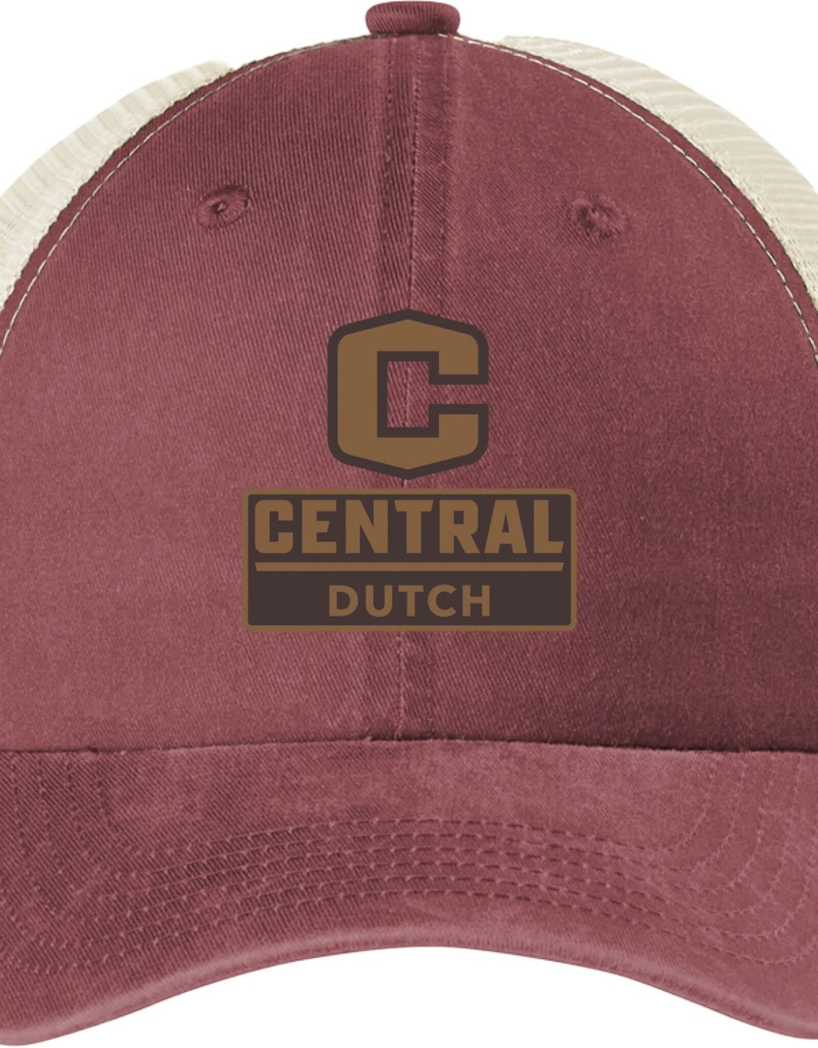 Carhartt College House Hat Mesh Back with Leather Patch