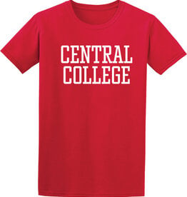 College House College House Tee Asst. Central College Red