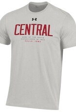 Under Armour UA Performance Cotton SS Tee Silver Hthr