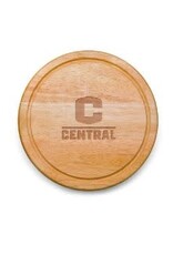 Picnic Time Circo Etched Cheese Board with Utensils
