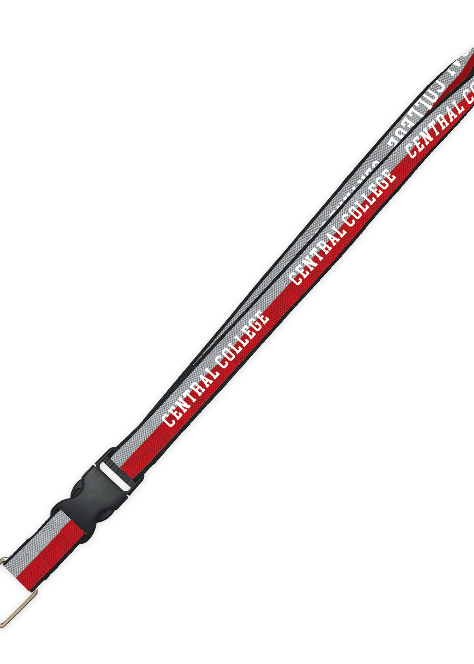 SPIRIT PRODUCTS Spirit Products Union Square Lanyard Red/Gray