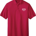 College House College House Silk Touch Polo Red